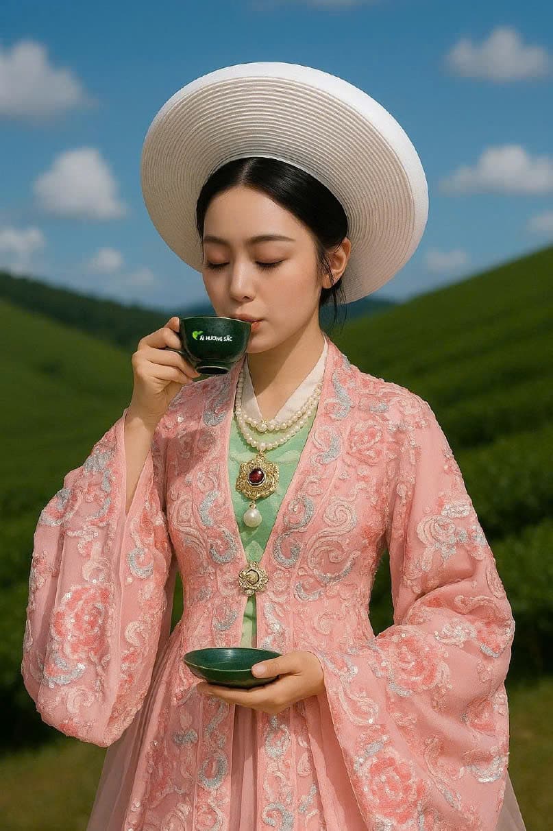 Pha trà Ái Hương Sắc