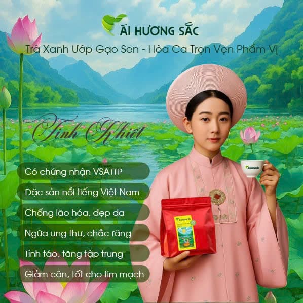 Lotus Rice–Scented Green Tea – Pure